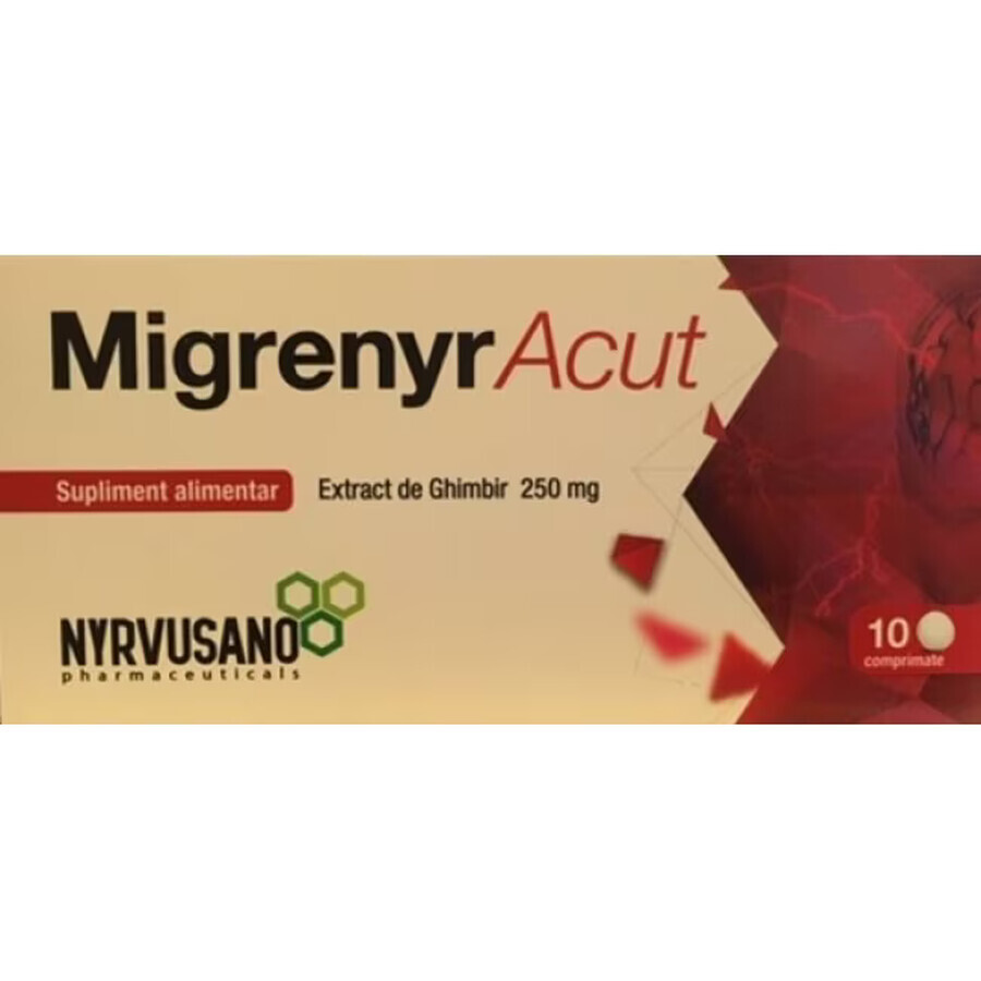 Migrenyr Acut, 10 comprimés, Nyrvusano