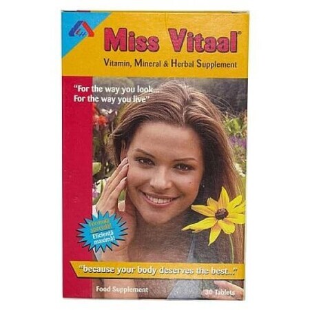 Miss Vitaal, 30 comprimés, American Lifesyle