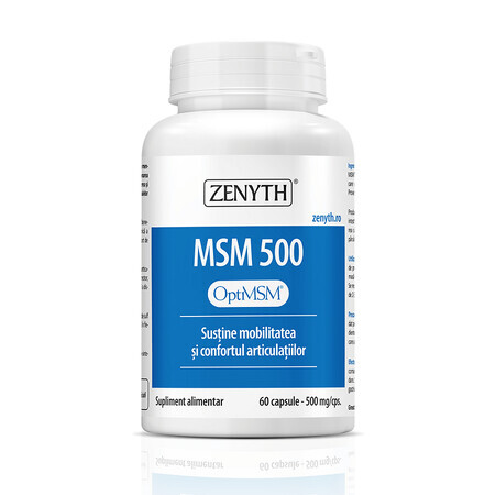 MSM 500, 60 gélules, Zenyth