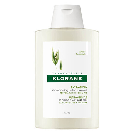 Hafermilch-Shampoo für häufigen Gebrauch, 200 ml, Klorane