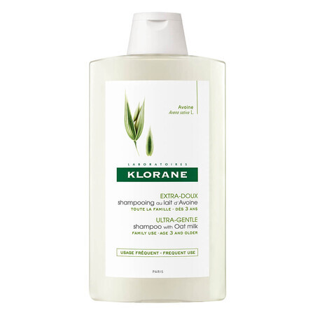 Hafermilch-Shampoo für häufigen Gebrauch, 400 ml, Klorane