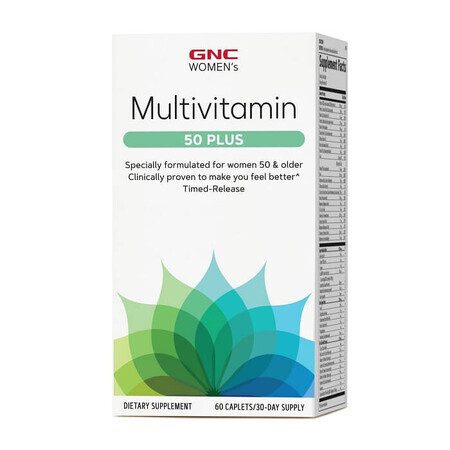 Multivitamin für Frauen 50 Plus (202549), 60 Tabletten, GNC