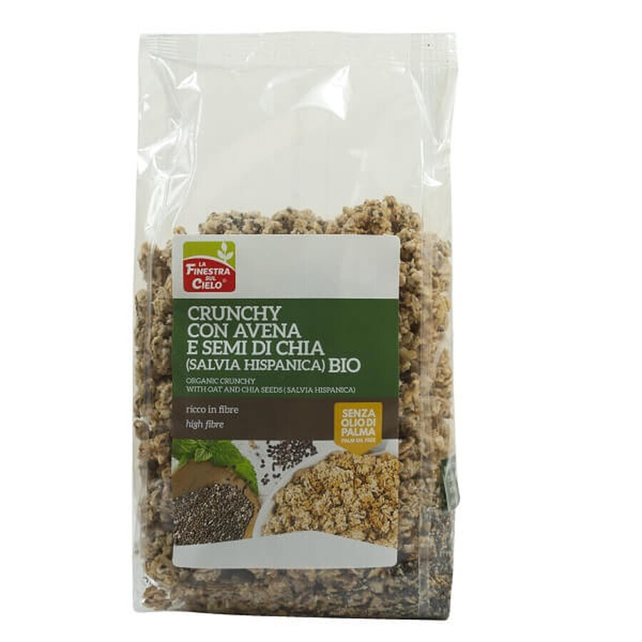 Knusprige Musli mit Haferflocken und Chia, 375 g, La Finestra Sul Cielo