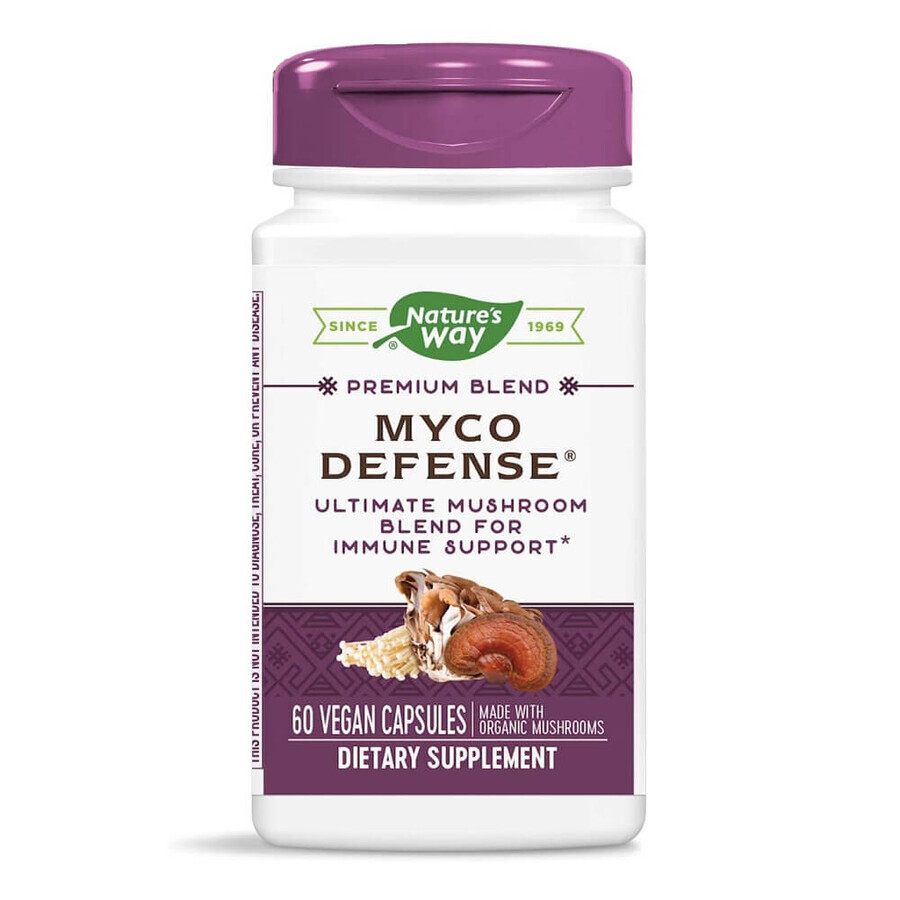 Myco Defense Nature's Way, 60 gélules, Secom