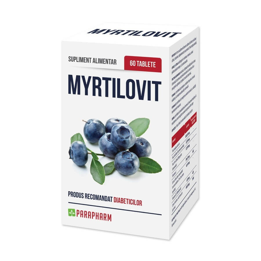 Myrtilovit, 60 comprimés, Parapharm