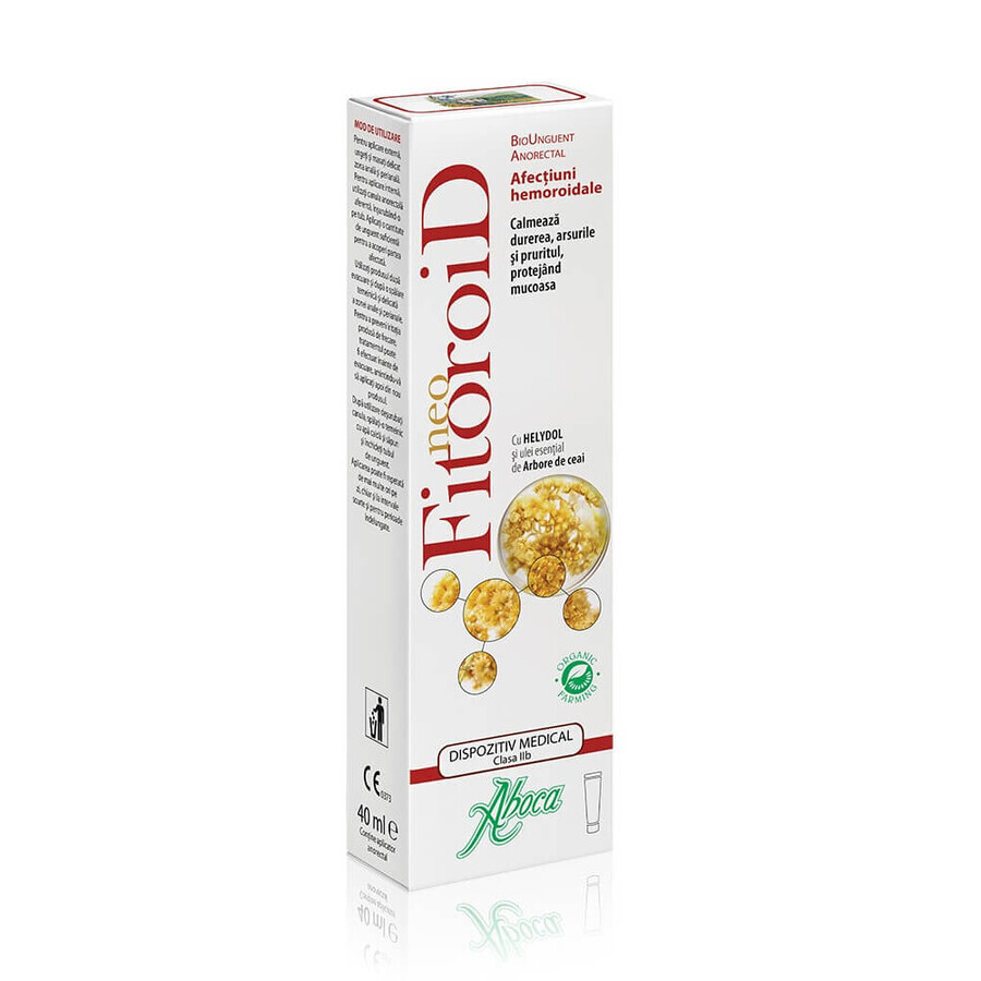 Unguento NeoFitoroid Bio, 40 ml, Aboca