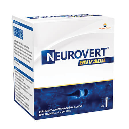 Neurovert, 20 flacons, Sun Wave Pharma