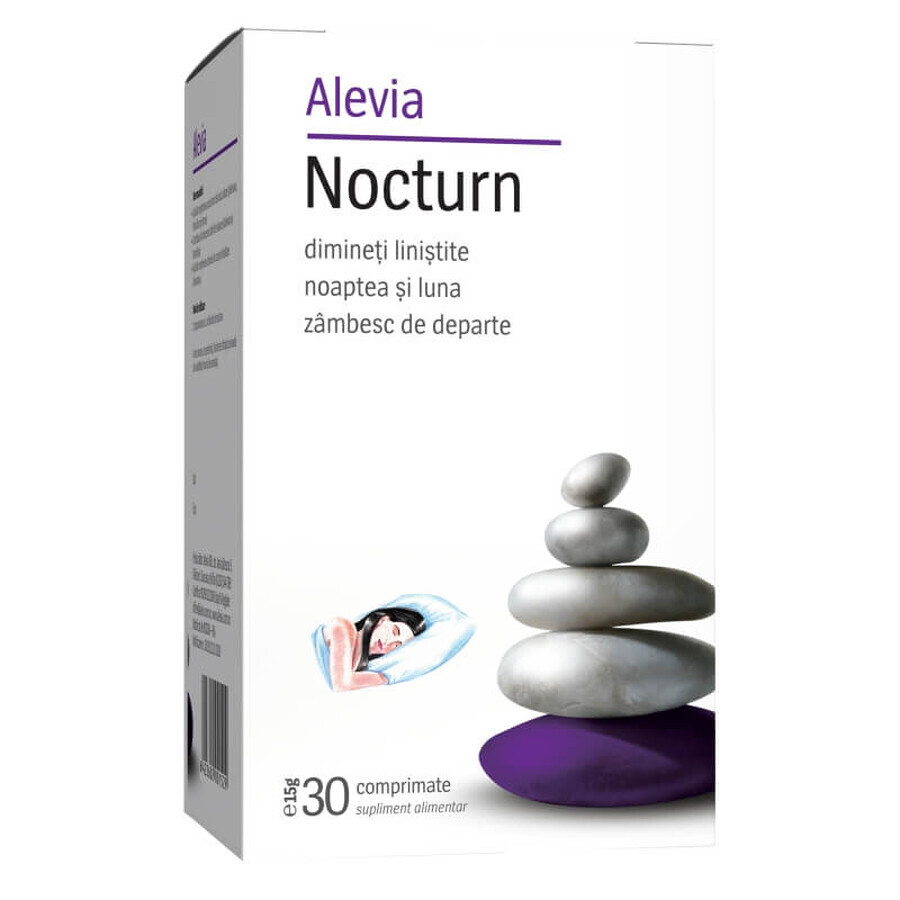 Nocturn, 30 comprimate, Alevia