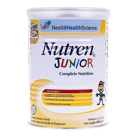 Nutren Junior goût vanille, 400 g, Nestlé 