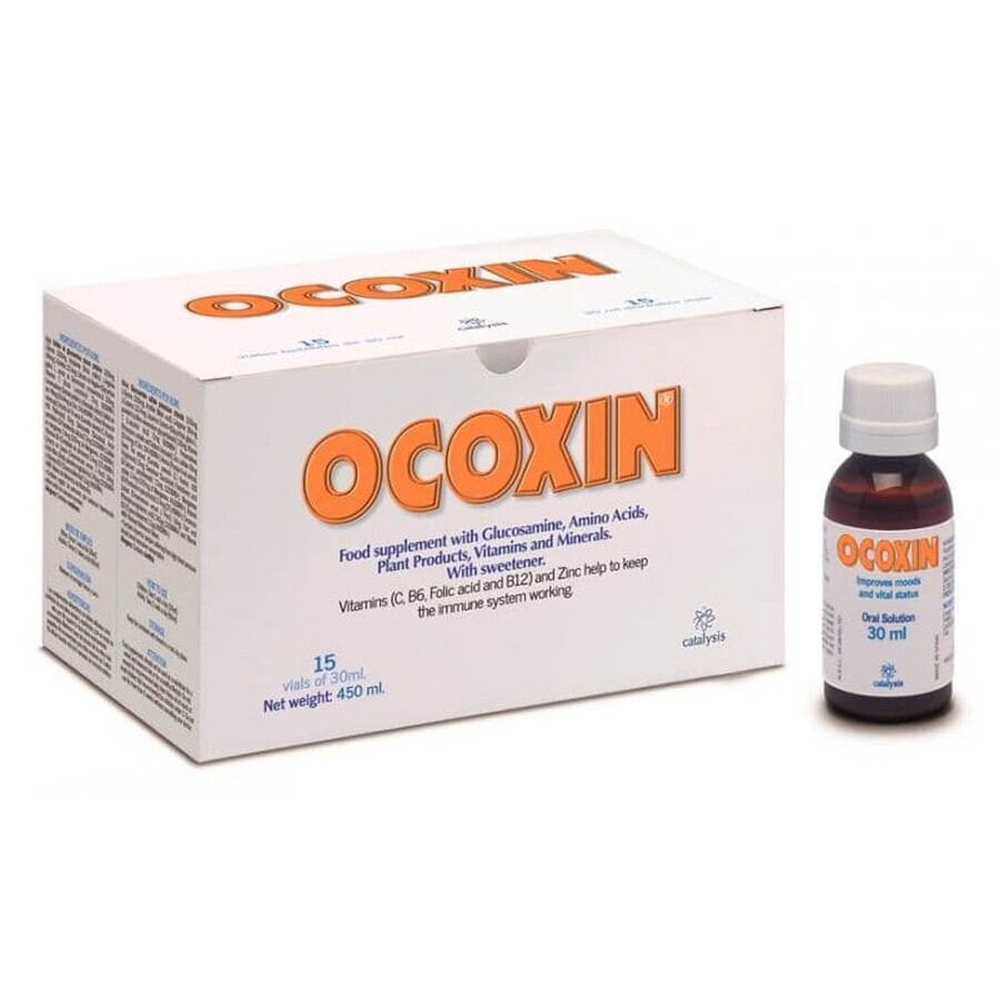 Ocoxin Soluzione Orale, 15 flaconi x 30 ml, Catalisi