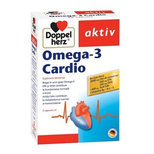 Omega-3 Cardio for Heart, 60 capsules, Doppelherz