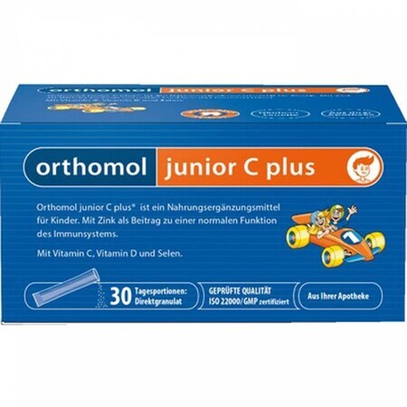 Orthomol Junior C Plus, 30 Portionsbeutel, Orthomol