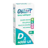 Ostart D3 4000IU, spray sublingual, 20 ml, Fiterman
