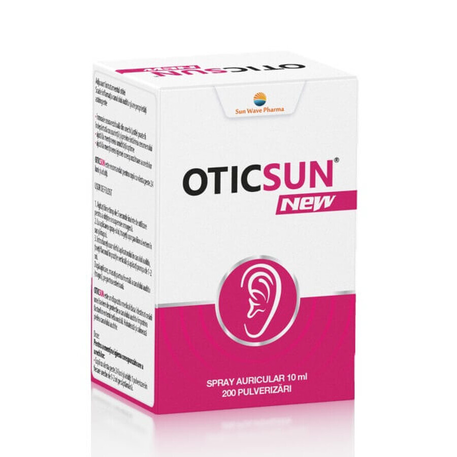 Spray auriculaire Oticsun, 10 ml, Sun Wave Pharma