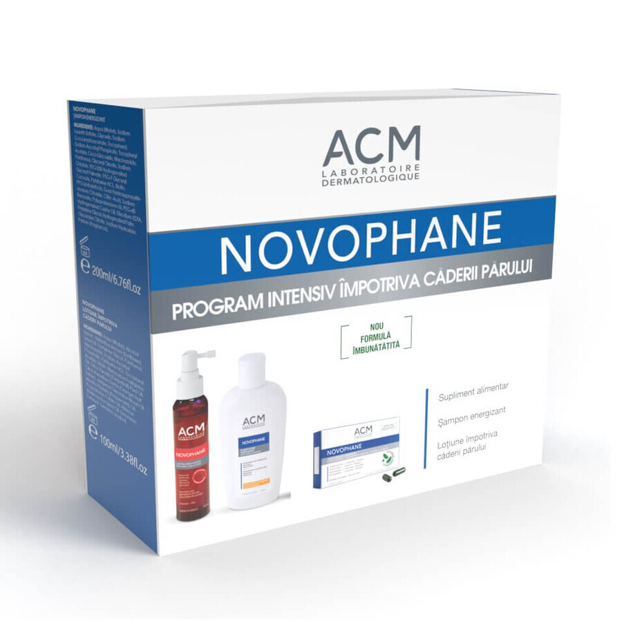 Novophane Shampooing, Lotion et Capsules, Acm