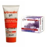 Packung Artrocalm, 40 Kapseln + Artrocalm Gel für rheumatische und Muskelschmerzen, 100 ml, FarmaClass