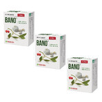 Bano pack avec extrait d'ail avec aubépine et gui, 30 gélules (2+1), Parapharm
