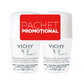 Roll-on anti-transpirant Roll-on d&#233;odorant sans parfum 48h, 50 ml + 50 ml, Vichy
