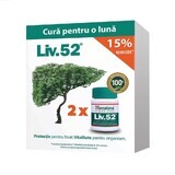 Liv 52 pack, 100 tablets + 100 tablets, Himalaya (-15% discount)