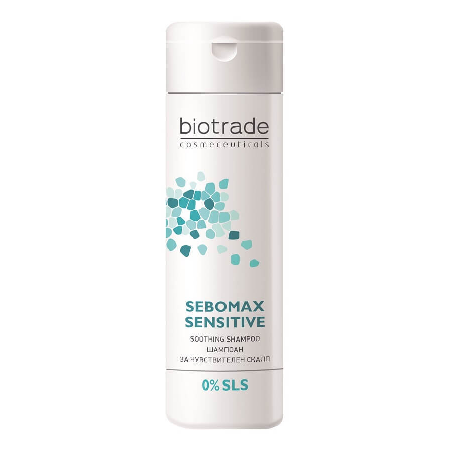 Biotrade Sebomax Sensitive Shampooing pour cuir chevelu sensible, 200 ml