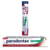 Pack dentifrice fluoré Parodontax, 75 ml + brosse à dents Parodontax, extra douce, Gsk