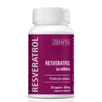 Pachet Resveratrol cu seleniu, 30+30 capsule, Zenyth