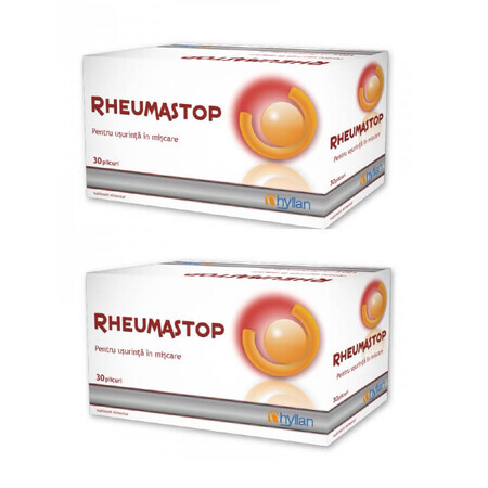 Rheumastop pack, 30+30 sachets (85% de réduction sur le deuxième produit), Hyllan