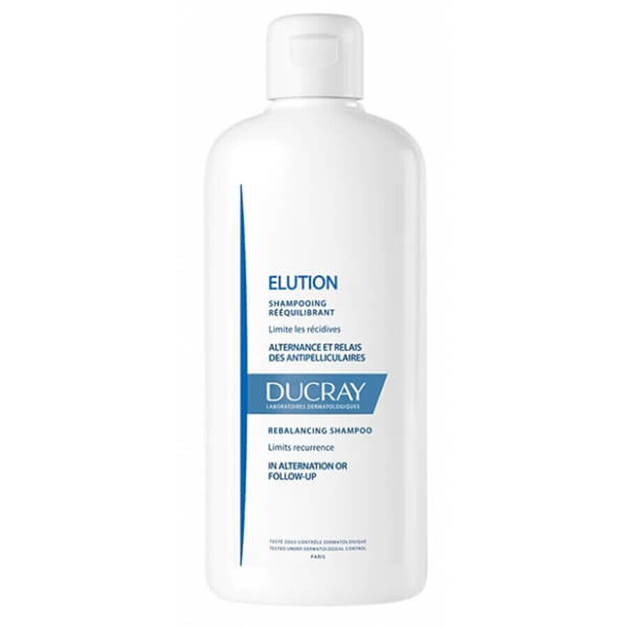 Elution Anti-Rückstände ausgleichendes Shampoo, 400 ml, Ducray