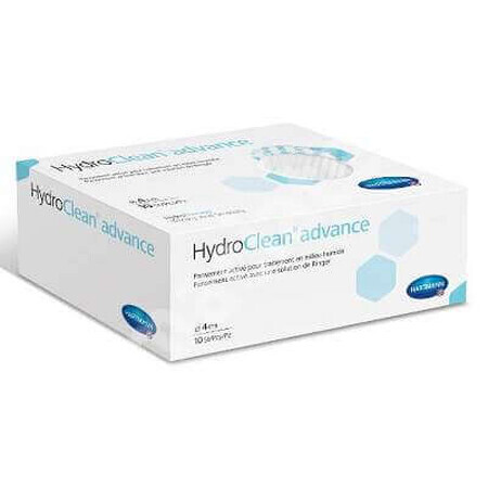 HydroClean Advance Wet Therapy Activated Dressing 4 cm (609762), 10 Stück, Hartmann