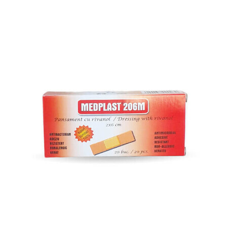 Benda con rivanol Medplast 405 M per taglio, 40x5 cm, Mebra