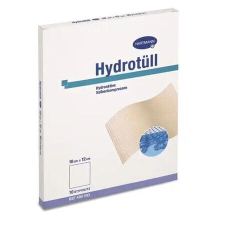 Medicazione idroattiva Hydrotul, 5 cm x 5 cm (499581), 10 pezzi, Hartmann