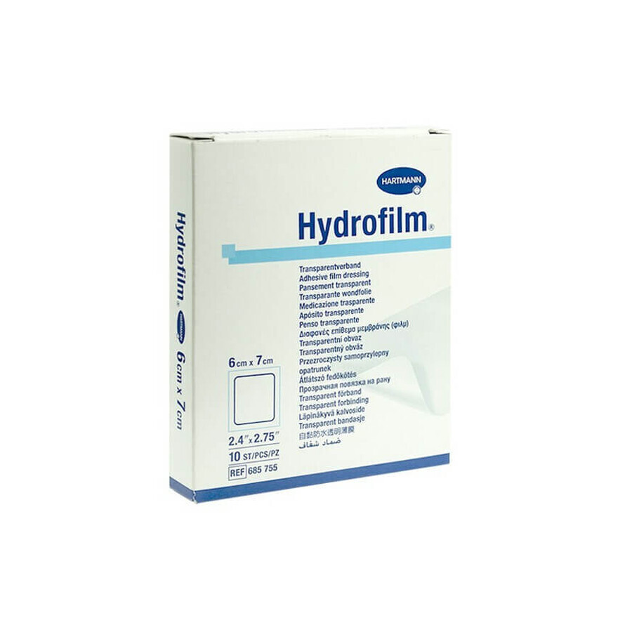 Hartmann Hydrofilm Garza Sterile 6x7cm 10 Pezzi