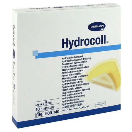 Hydrocoll dressings, 5x5 cm (900740), 10 pieces, Hartmann