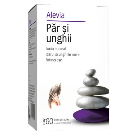 Haare und Nägel, 60 Tabletten, Alevia