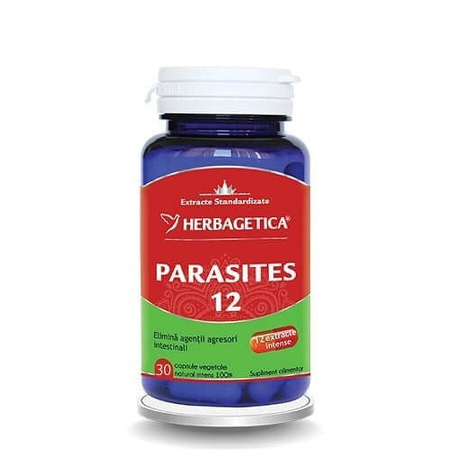 Parasites 12, 30 capsule, Herbagetica recensioni