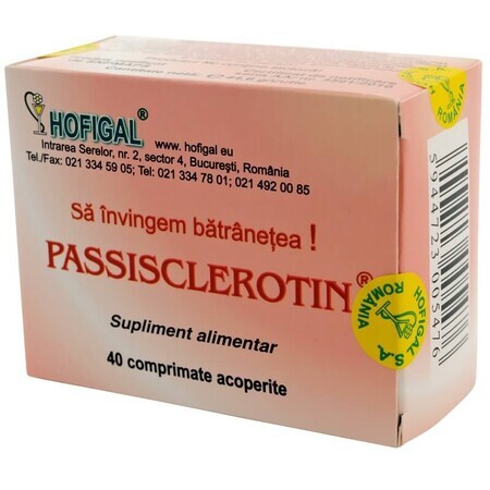 Passisclerotin, 40 Tabletten, Hofigal