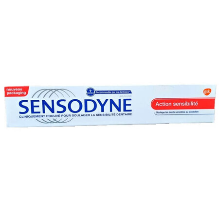 Dentifrice Action Sensibilite Sensodyne, 75 ml, Gsk