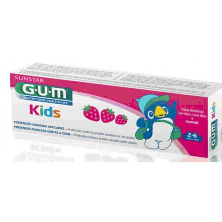 Gum Kids - Gel Dentifricio Bambini 3+ Anni, 50ml