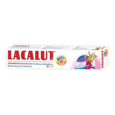 Lacalut Baby Toothpaste, 0-4 ans, 50 ml, Theiss Naturwaren