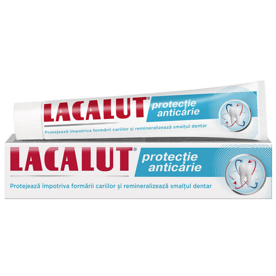 Pastă de dinți Lacalut protecție anticarie, 75 ml, Theiss Naturwaren