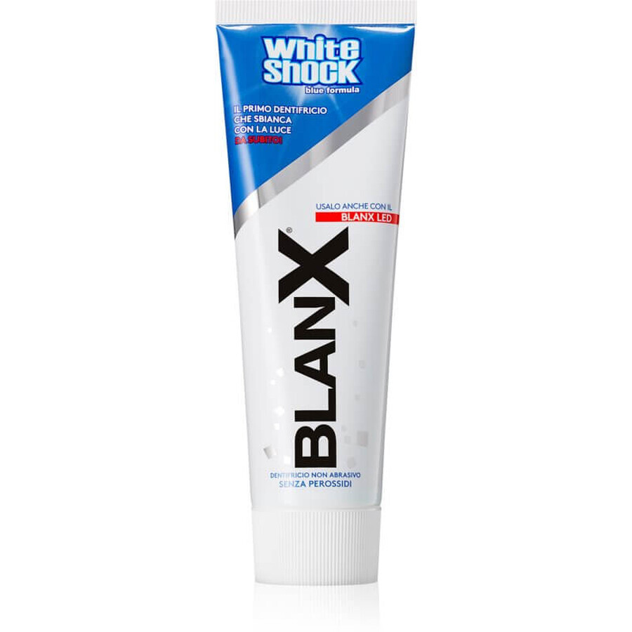 BlanX White Shock Dentrificio Sbiancante, 75ml