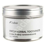 Fresh Herbal Remineralising Toothpaste, 118 ml, Sabio