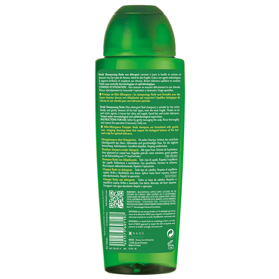 Bioderma Node Daily Shampoo Fluide, 400 ml