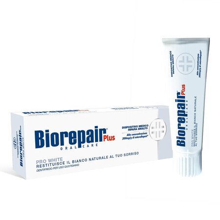 Dentifrice Biorepair Plus Pro White, 75 ml, Coswell