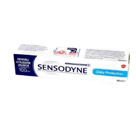 Sensodyne Dentifrice de protection quotidienne, 100 ml, Gsk