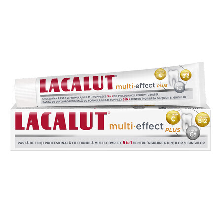 Lacalut Multi-Effect Plus Dentifrice, 75 ml