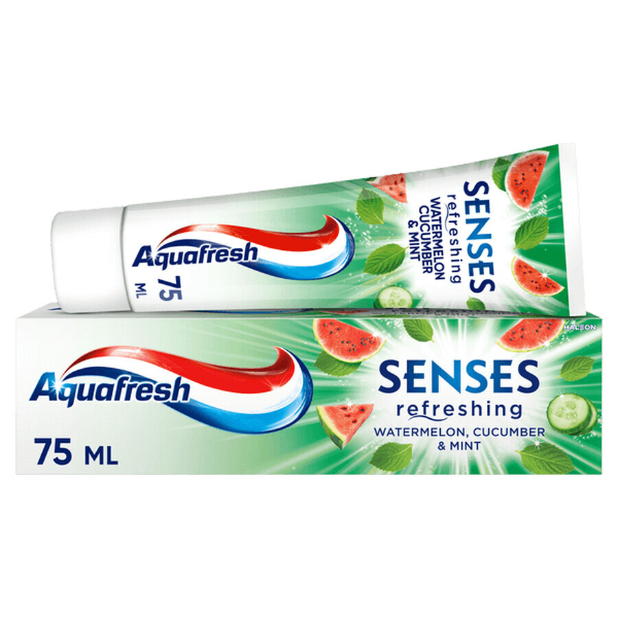 Dentífrico Senses Sandía Aquafresh, 75 ml, Gsk