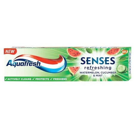 Dentifricio Sensi Anguria Aquafresh, 75 ml, Gsk