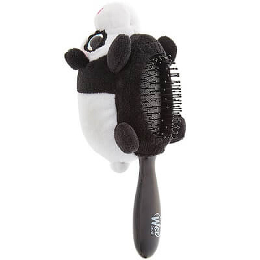 Brosse à cheveux pour bébé Panda en peluche, brosse humide