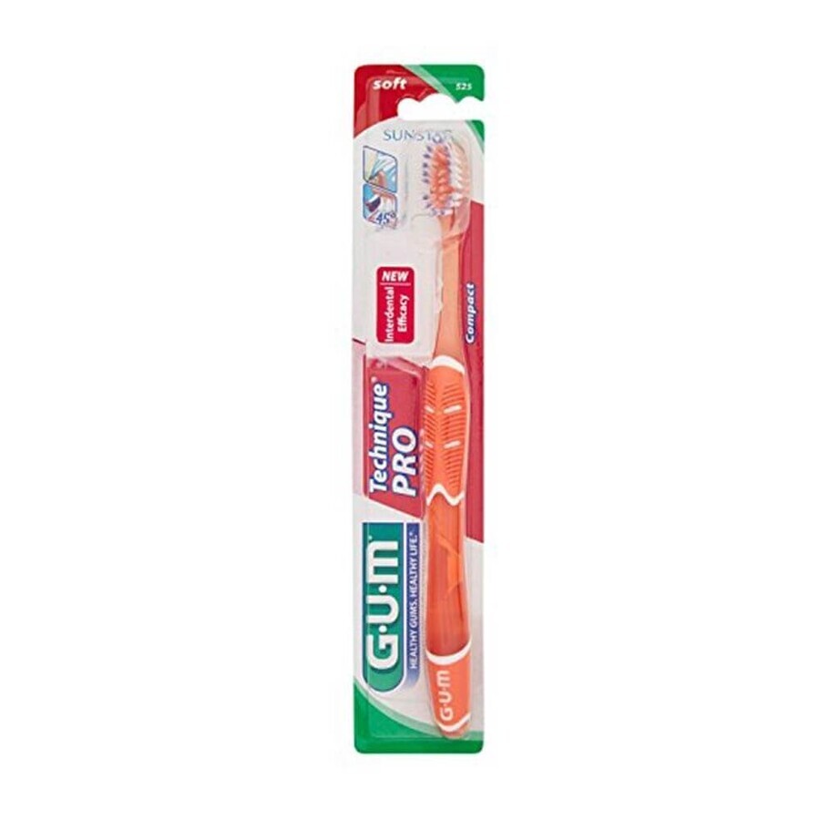 Brosse à dents Technique Pro Compact Soft, 525, Sunstar Gum